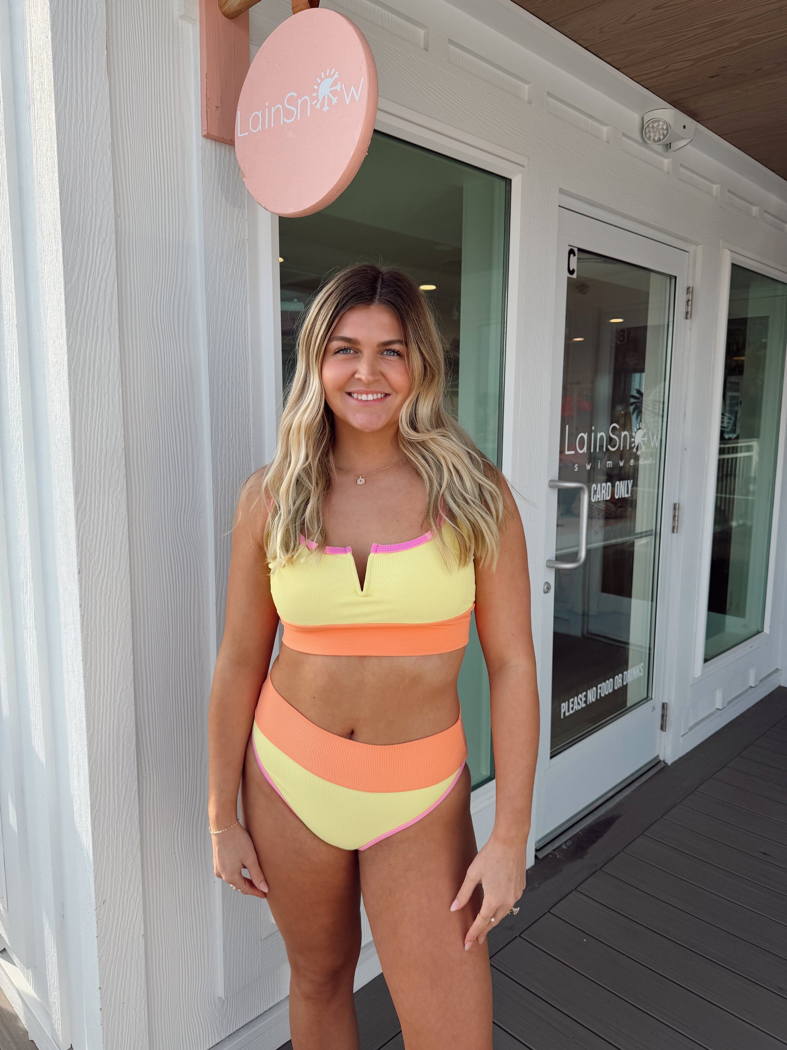 Kiawah top- Sunny D