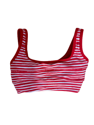 Kiawah top- Candy Cane Lain