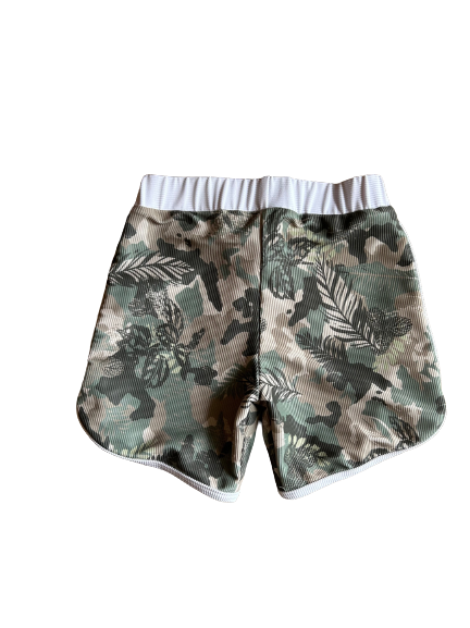 PREORDER-Mini Ro Trunks- Coastal Camo
