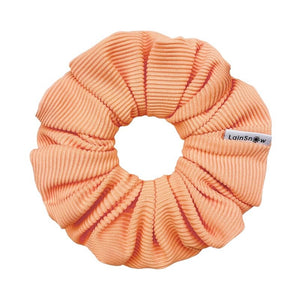 LainSnow X Shop Chelsea King Rib Scrunchie- Cantaloupe Classic (7161209258167)