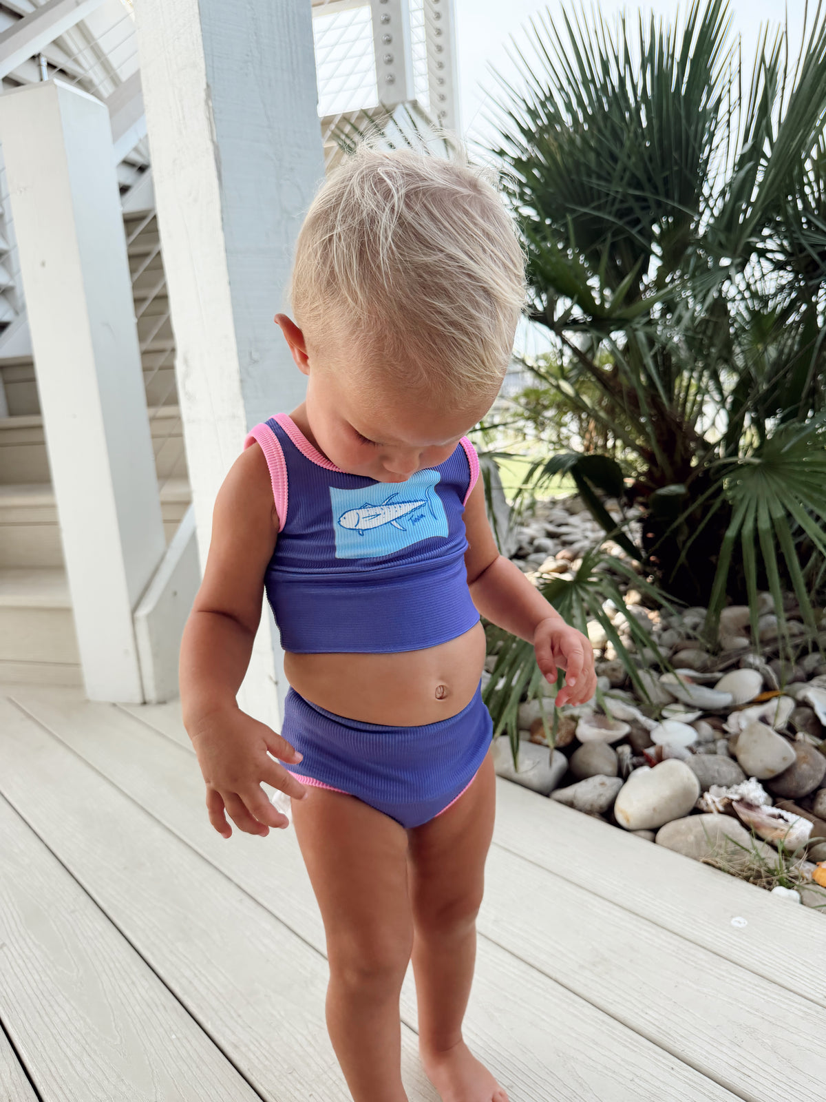 PREORDER- Mini Lain Bikini- Bluefin Berry
