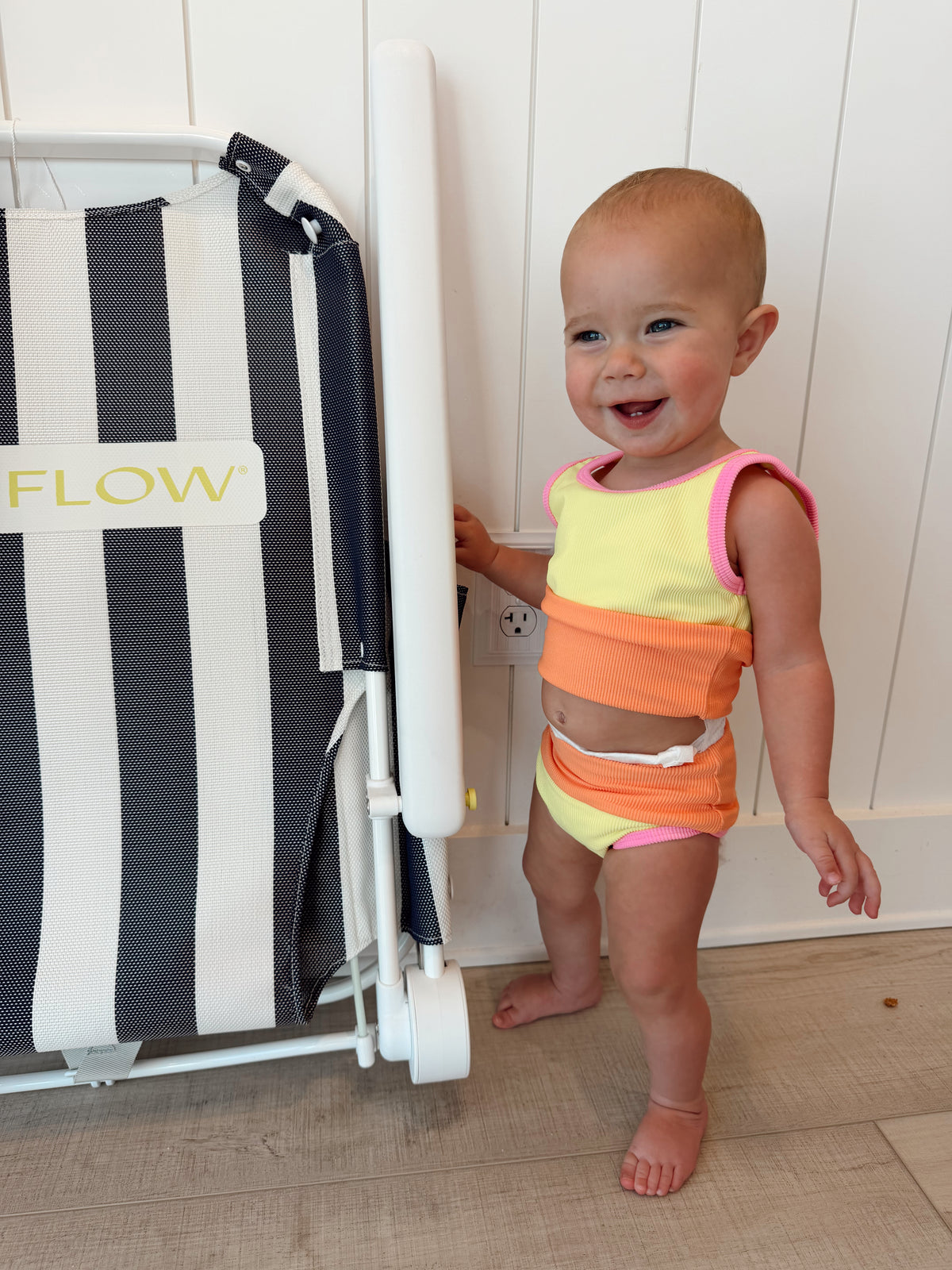 Mini Lain Bikini Set- Sunny D