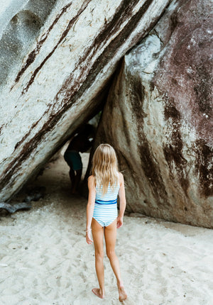 BEYC X LAINSNOW-Charleston Mini One Piece- Yacht Club