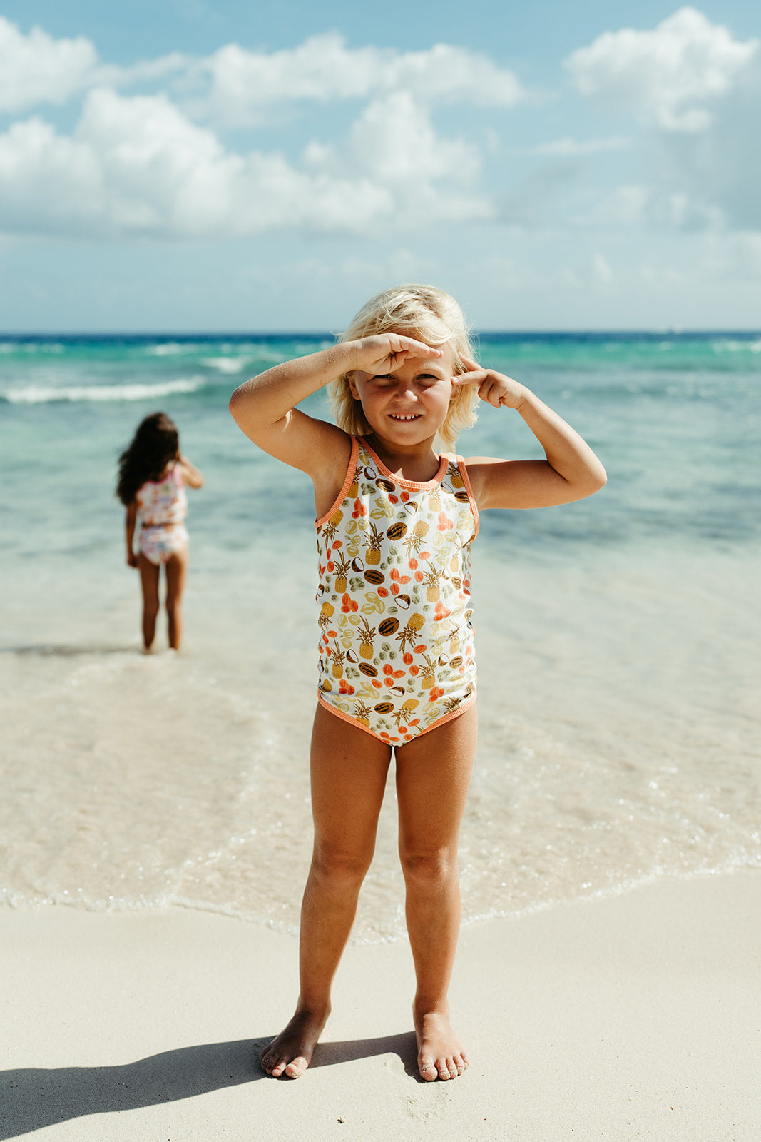 Lainsnow X The Last Mango: Mini Charleston One Piece- Tiki Bar