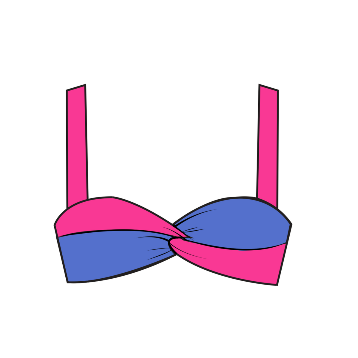Isle of Palms Bandeau- Bahama Berry