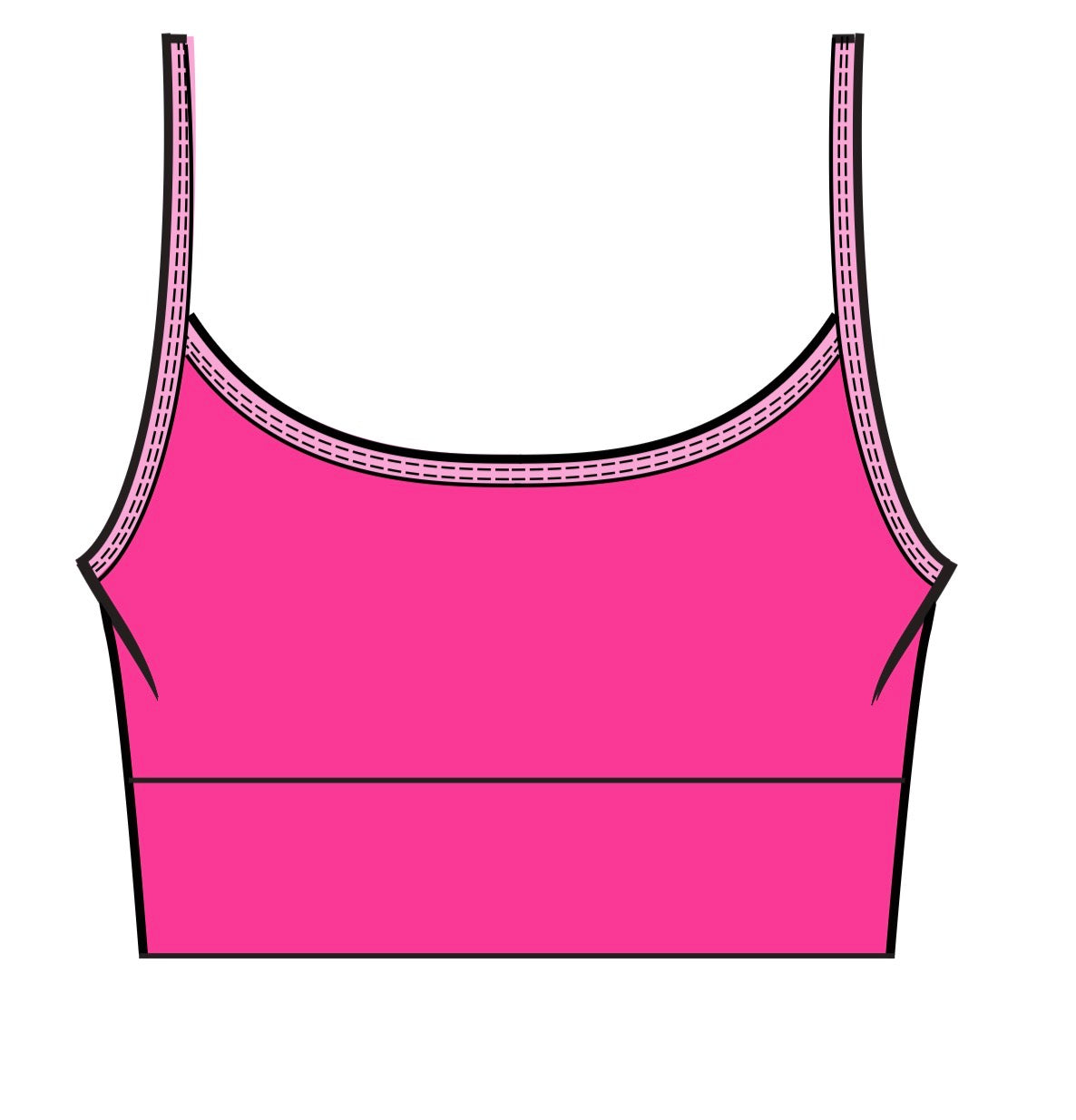 Seabrook Skinny Top - Pink Sands