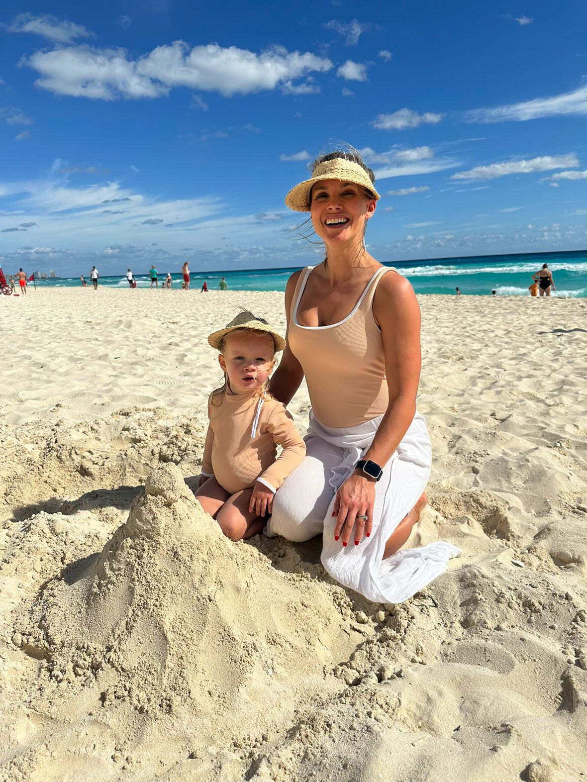 Ocean Isle One Piece- Champagne