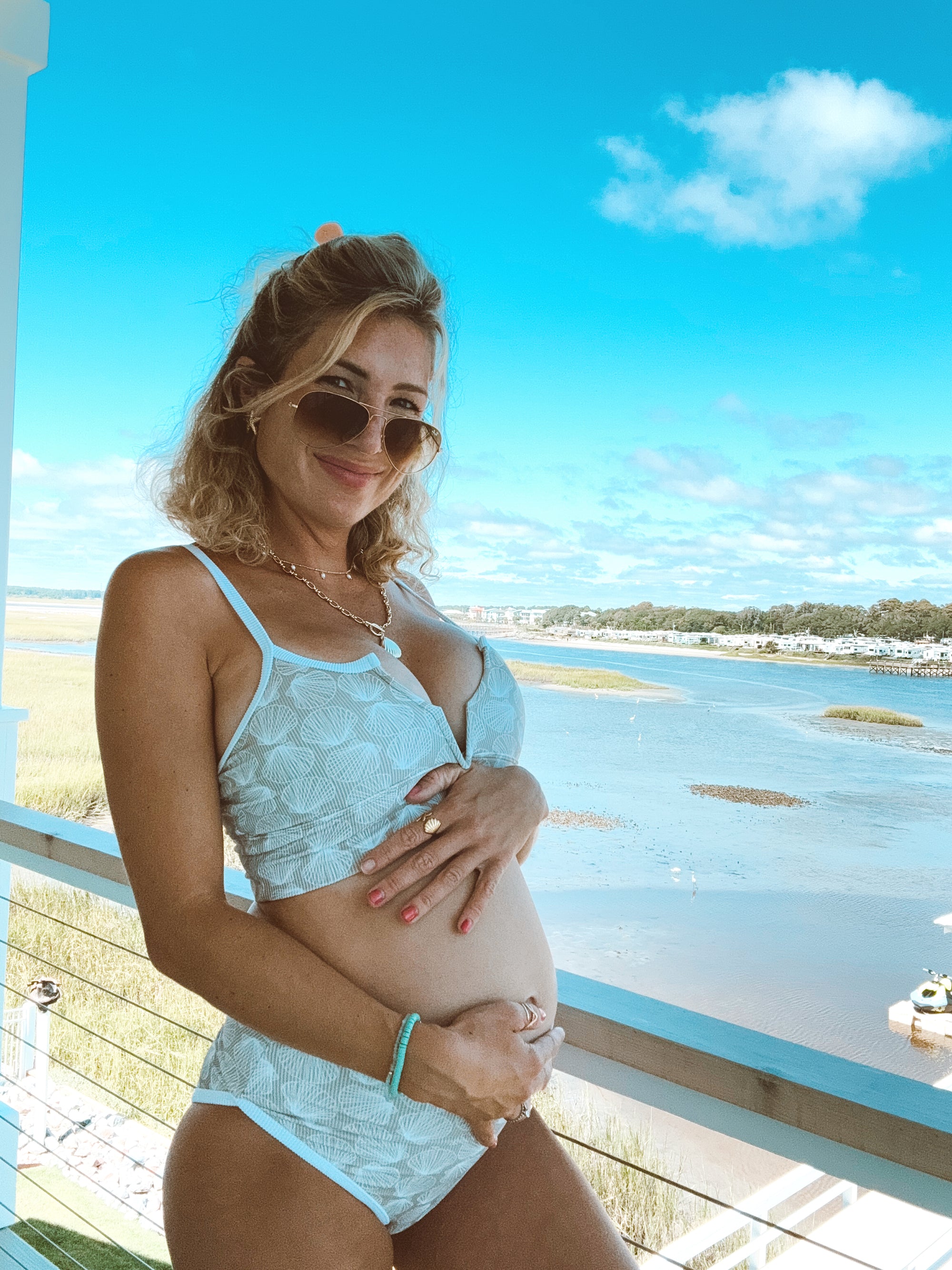 Seabrook Top- Bombshell Sand