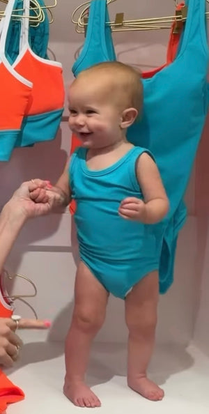 Charleston Mini One Piece- Lady Blue