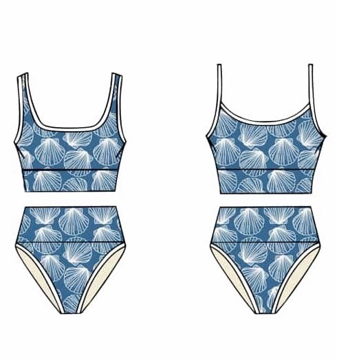 Top- Bombshell Navy