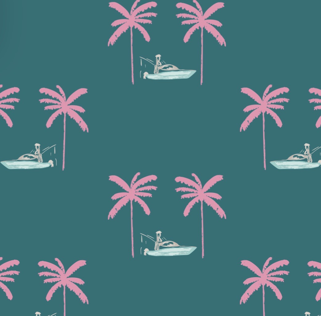 PREORDER: Lainsnow x Last Mango: Mini Ro Trunks- Permanent Vacation Teal