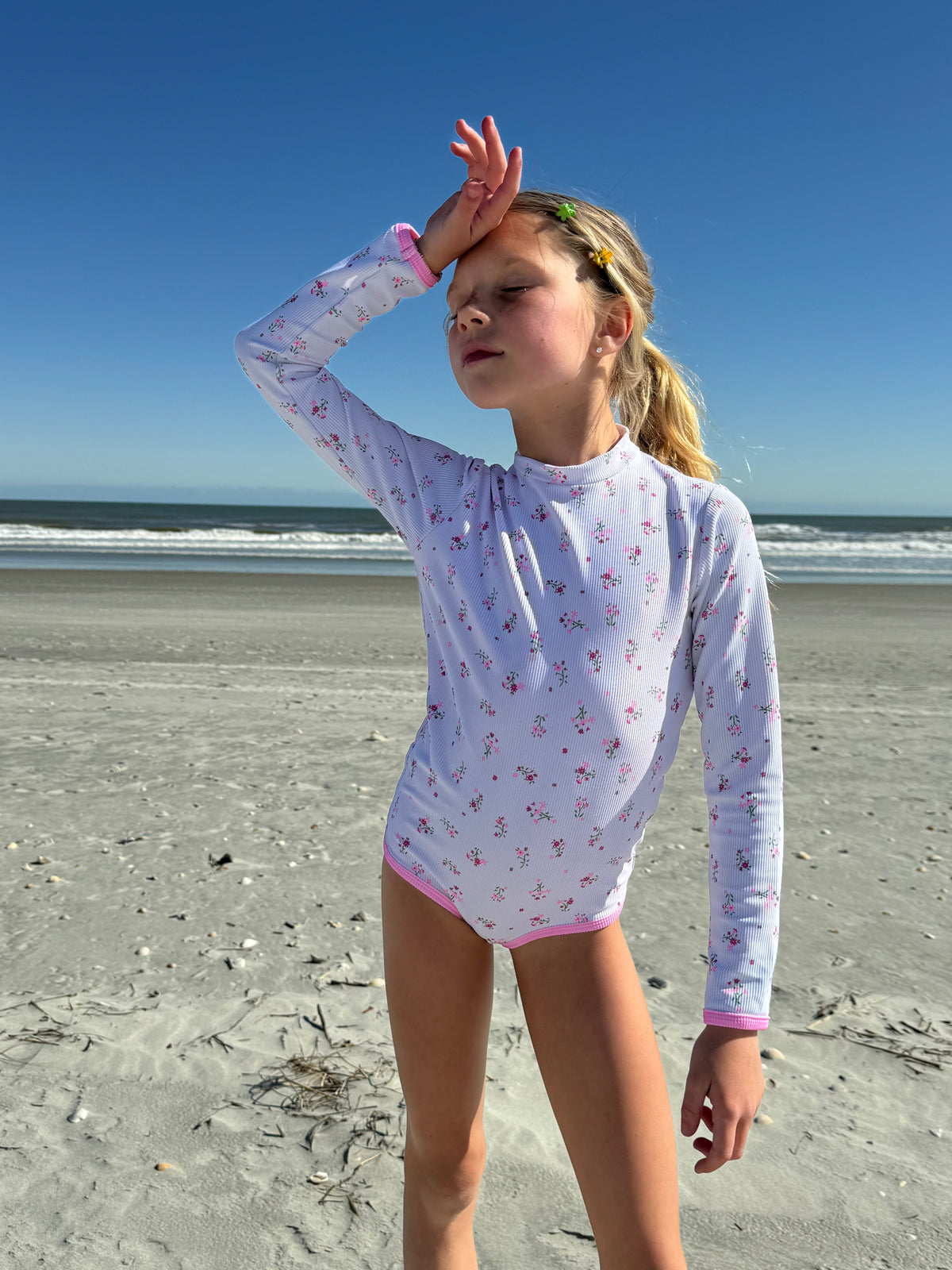 Mini Lain Rashguard- Airlie Gardens