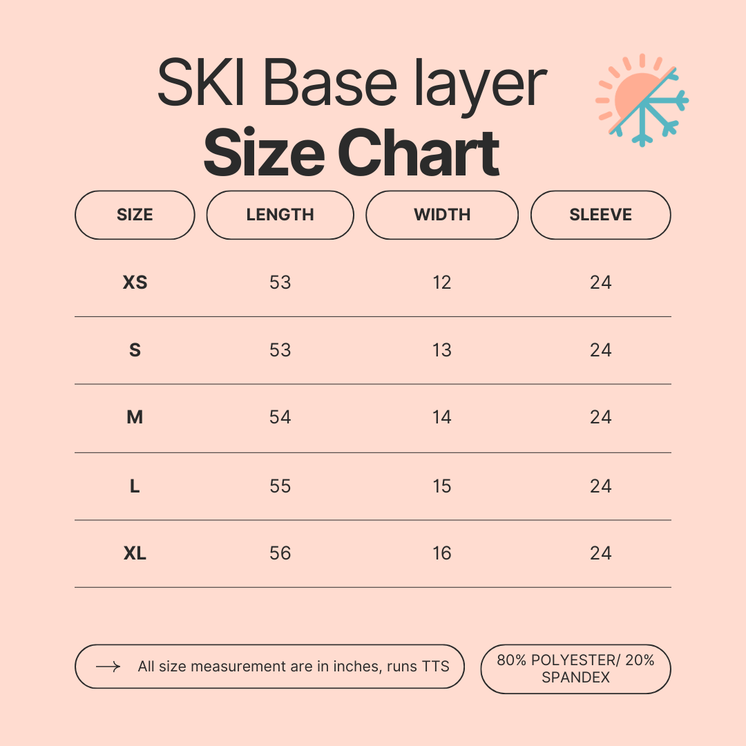 BEECH MTN Base Layers- Sunset Pink