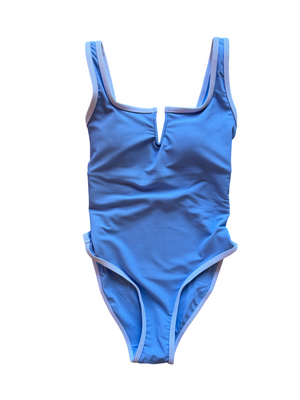 Ocean Isle One Piece- Carolina Blue