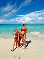 Mini Lain Bikini set- Sugar Plum