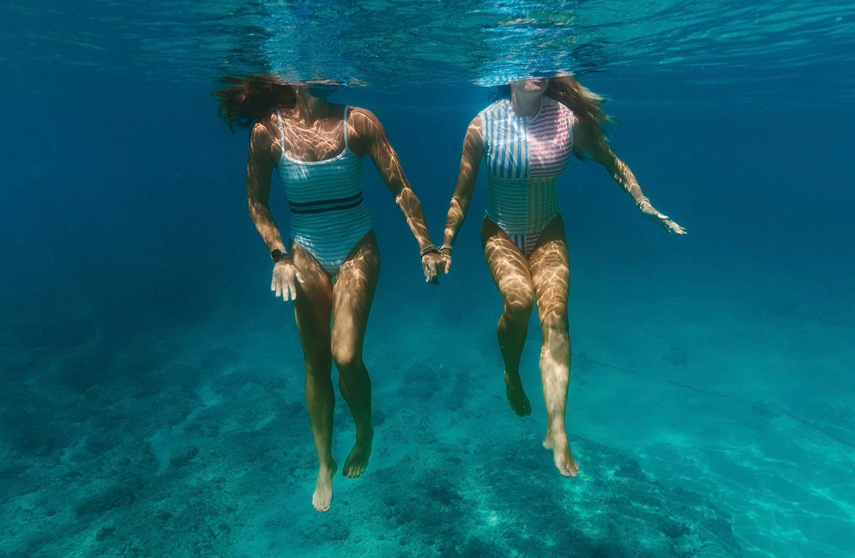 BEYC X LAINSNOW-Figure Eight One Piece- Yacht Club