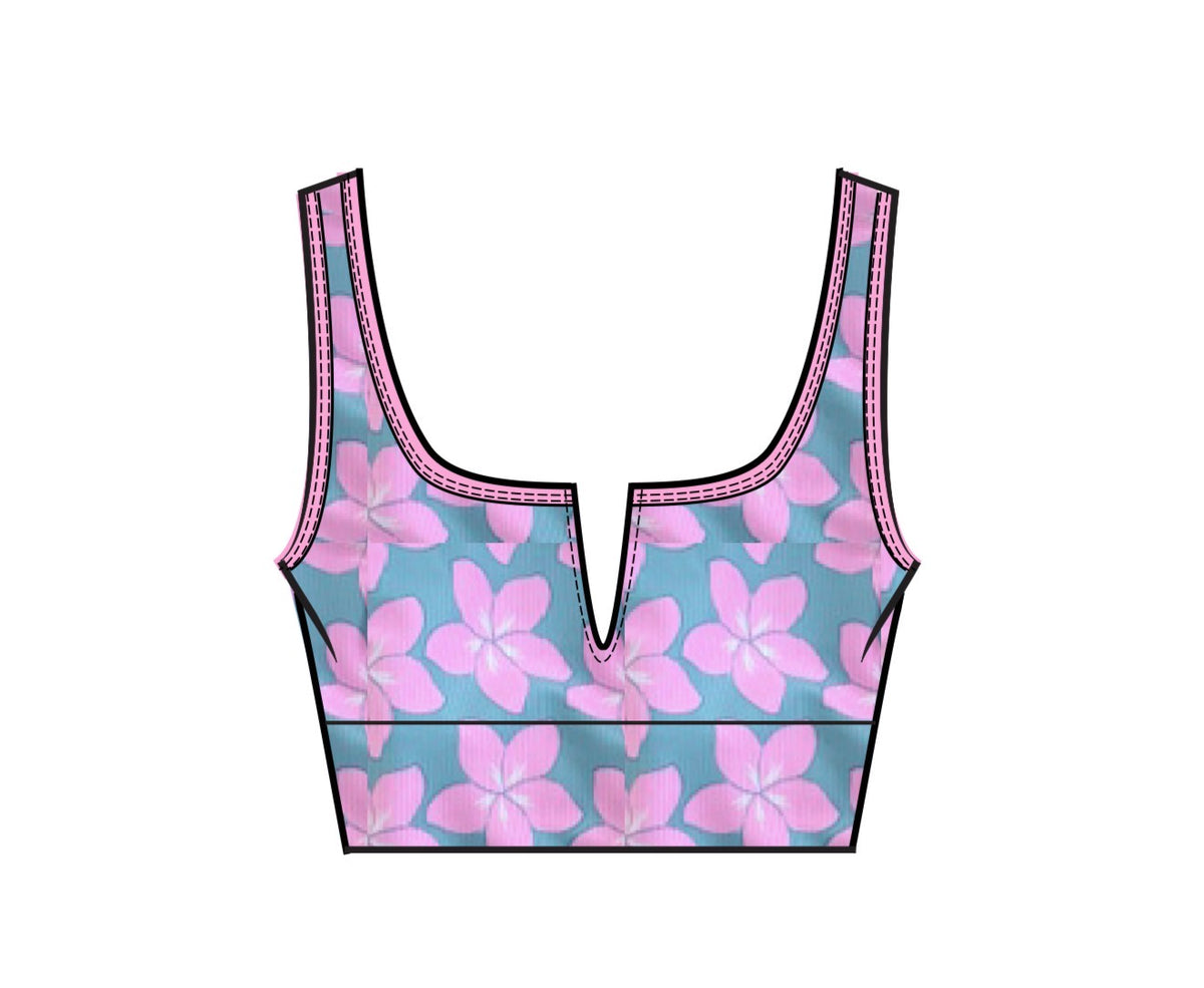 Kiawah V-CUT Top - Maui Wowie