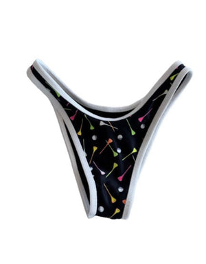 Bermuda Bottom- Spill the Tee Black: Jena Sims X Lainsnow