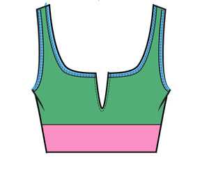 Kiawah Top - Watermelon Sugar