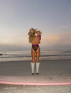 Ocean Isle One Piece- Cherry Coke