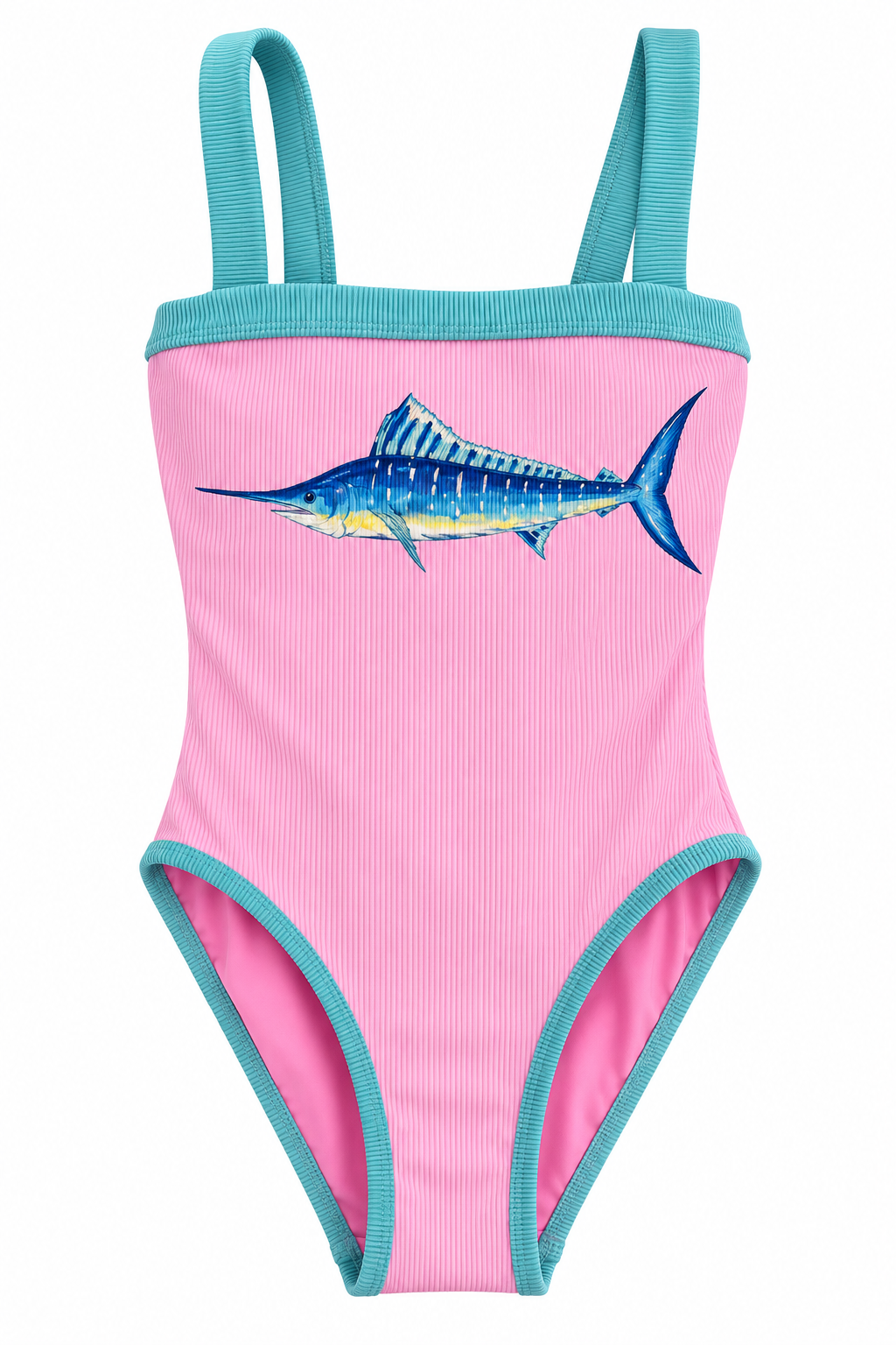 Baywatch One Piece - Darlin Marlin Pink