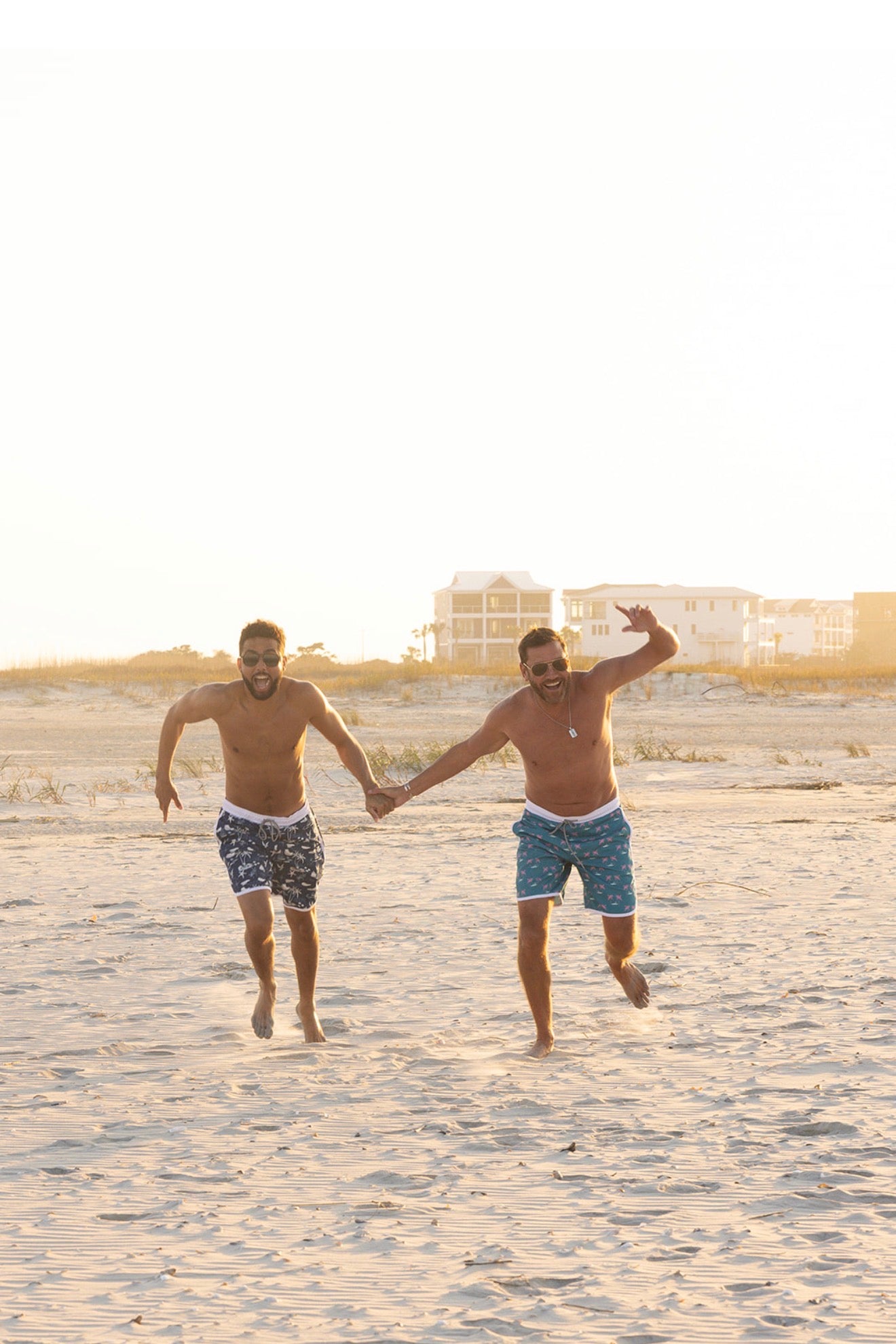 Lainsnow X The Last Mango- Men’s Sunset Beach Broadshorts- lyrics Navy