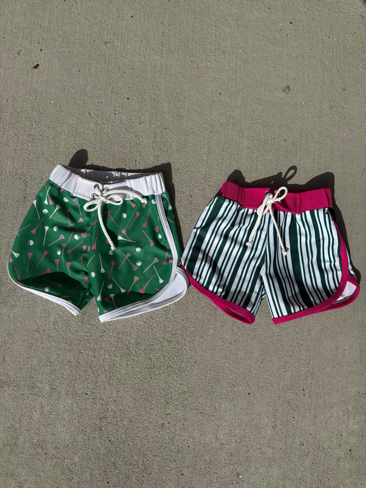 Mini Ro Trunks- Spill the Tee Emerald: Jena Sims X LainSnow
