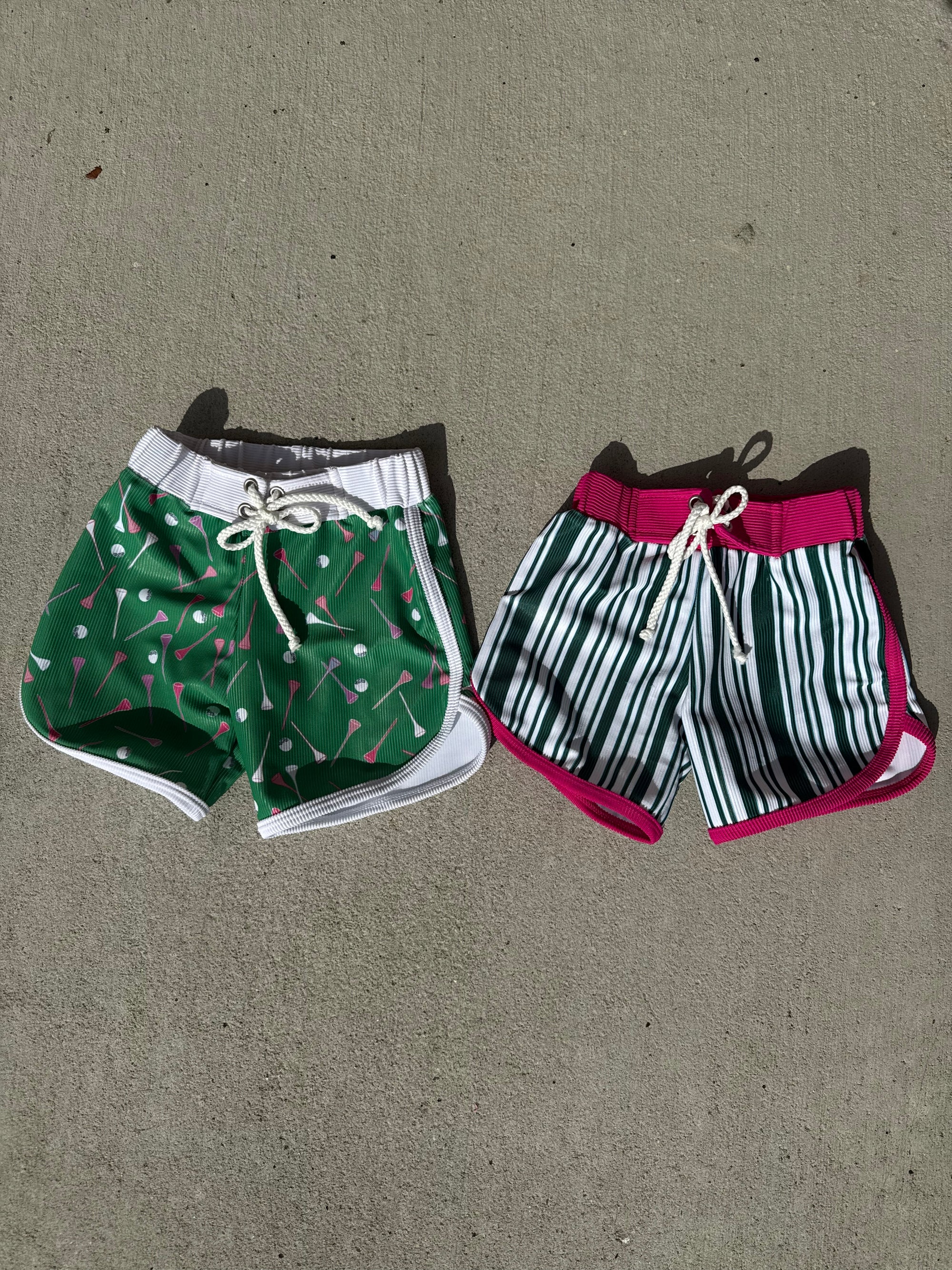 Mini Ro Trunks- Spill the Tee Emerald: Jena Sims X LainSnow