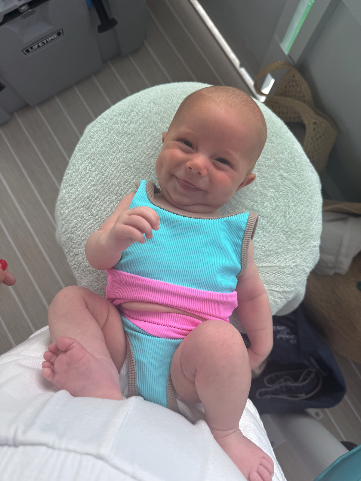 Mini Lain Bikini Set- Cotton Candy 2.0