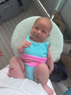 Mini Lain Bikini Set- Cotton Candy 2.0