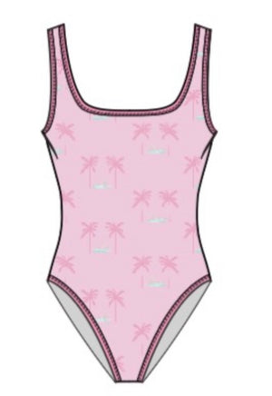 Lainsnow X The Last Mango - Ocean Isle One Piece- Permanent Vacation