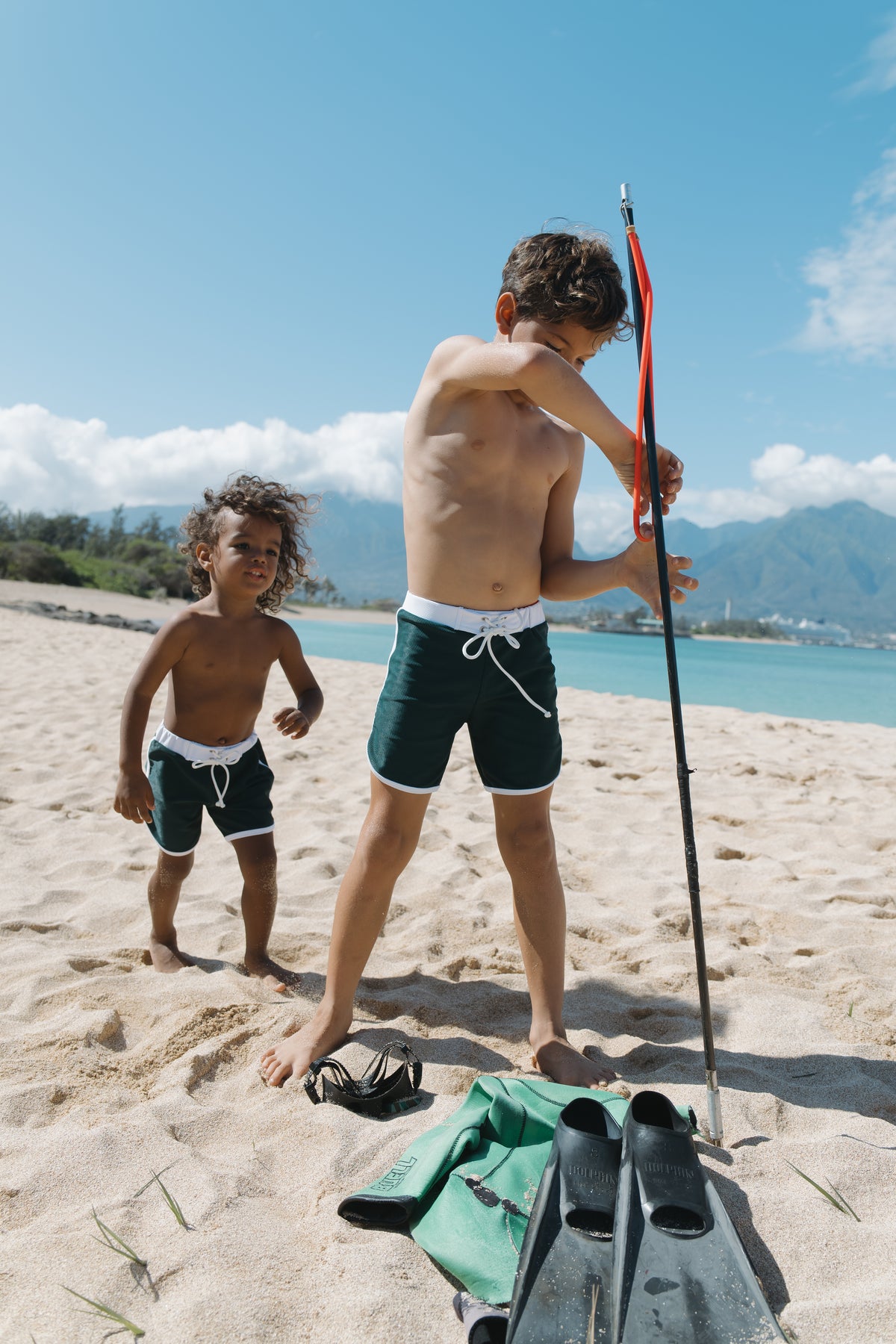 Mini Ro Trunks- Beach Balsam