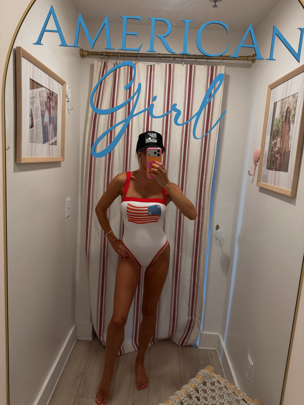 Baywatch One Piece- American Honey