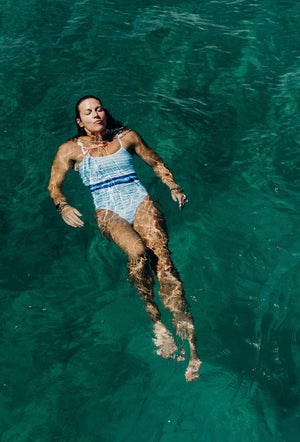 BEYC X LAINSNOW-Figure Eight One Piece- Yacht Club