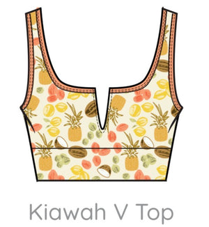 Lainsnow X The Last Mango - Kiawah Top- Tiki Bar