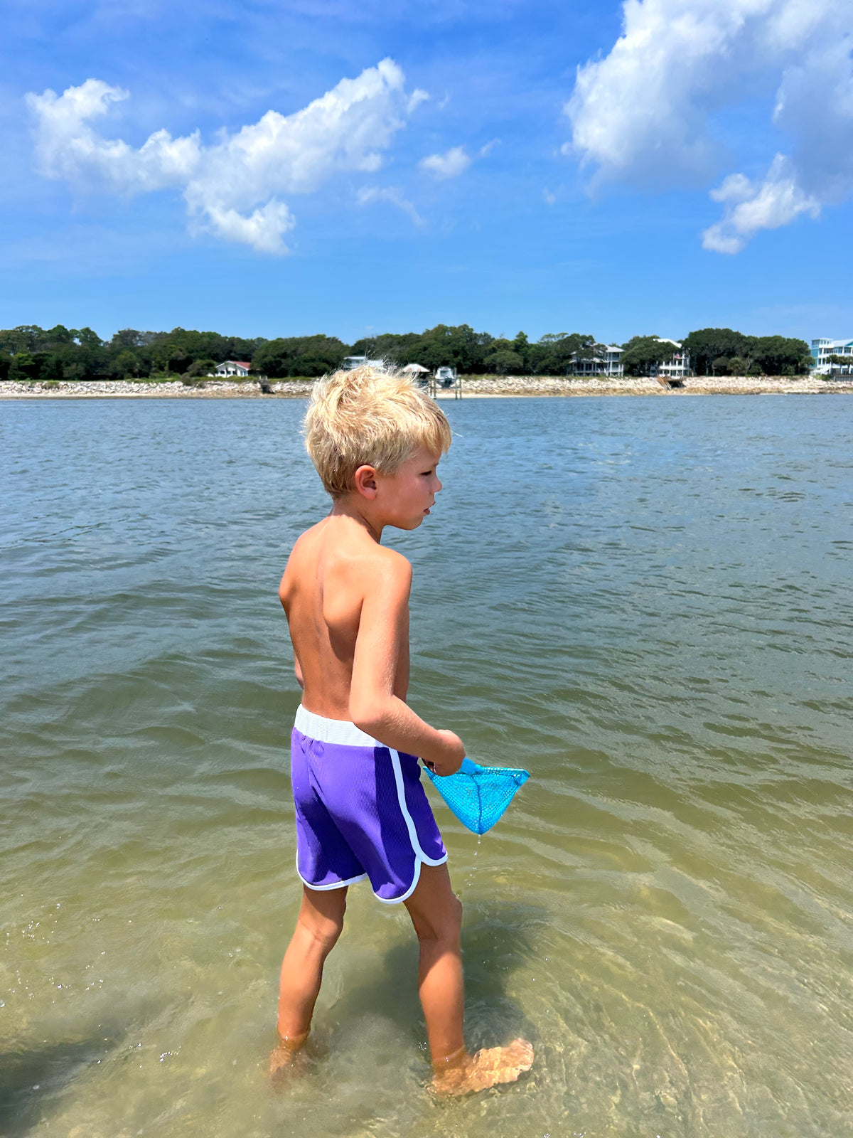 Mini Ro Trunks- Plum