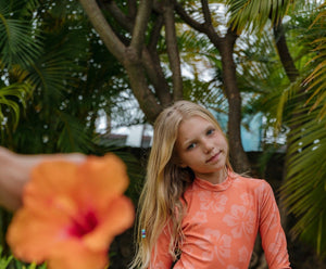 Lainsnow x The Last Mango - Mini Resort Top- Hibis-Kiss