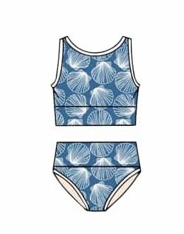 Mini Lain Bikini- Bombshell Navy