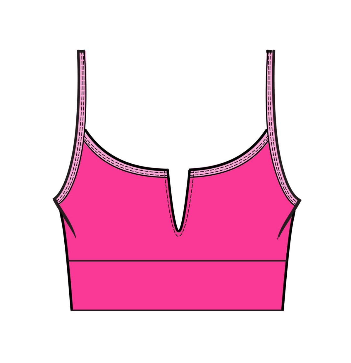 Seabrook Skinny Top - Pink Sands