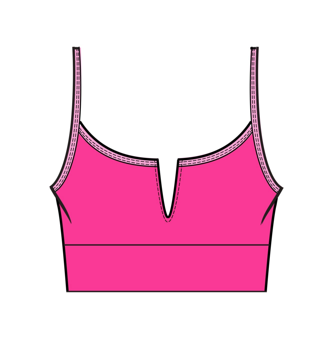Seabrook Skinny Top - Pink Sands