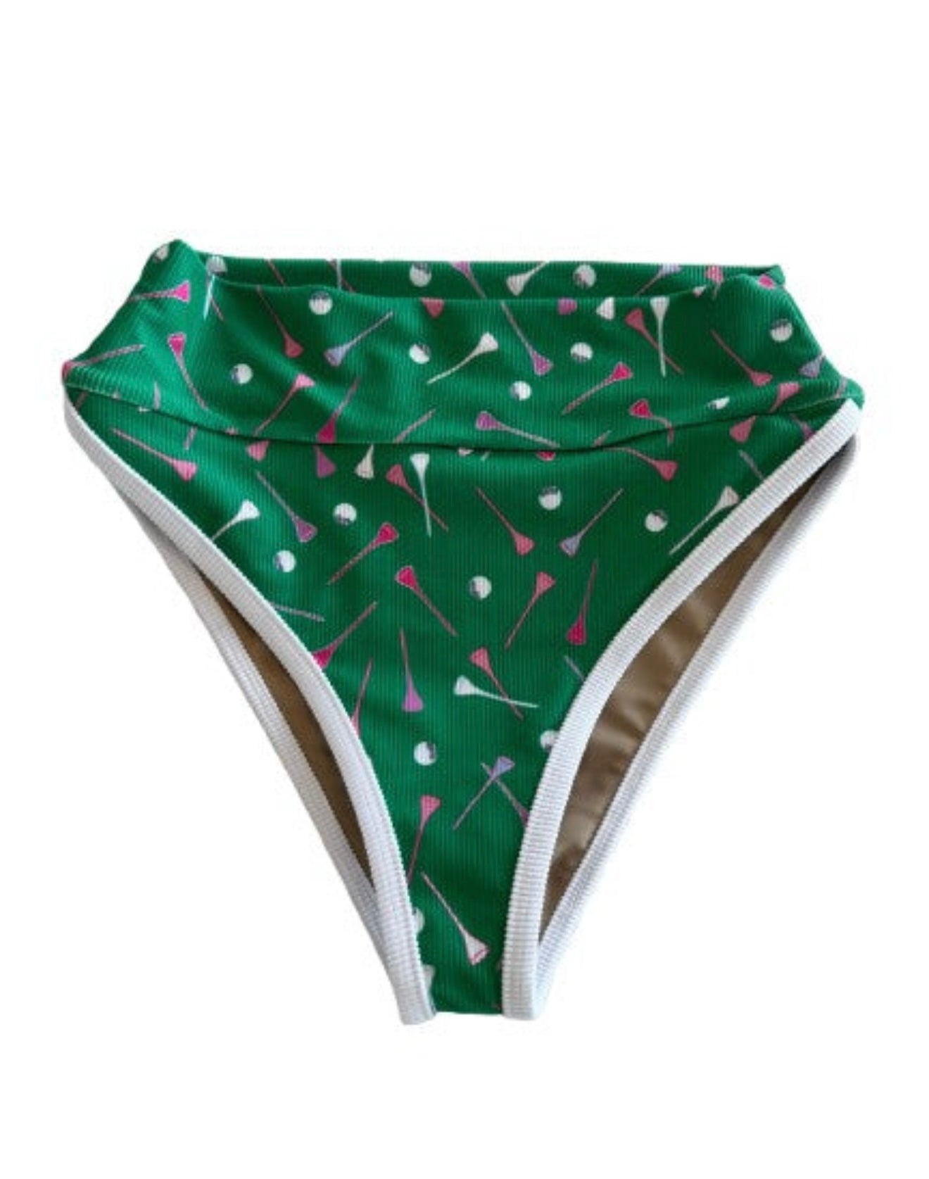 Kiawah Bottom- Spill the Tee Emerald: Jena Sims X Lainsnow