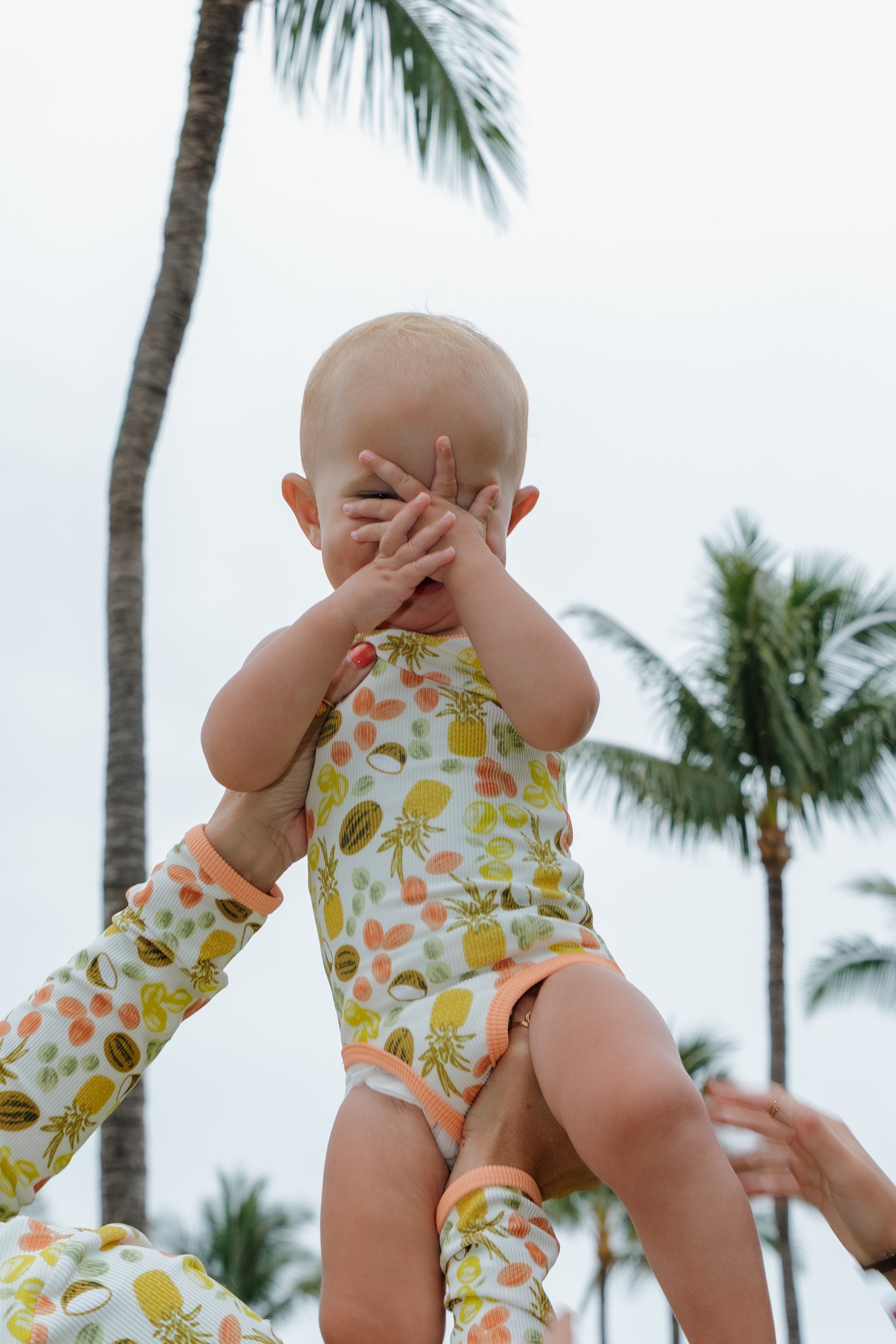 Lainsnow X The Last Mango: Mini Charleston One Piece- Tiki Bar