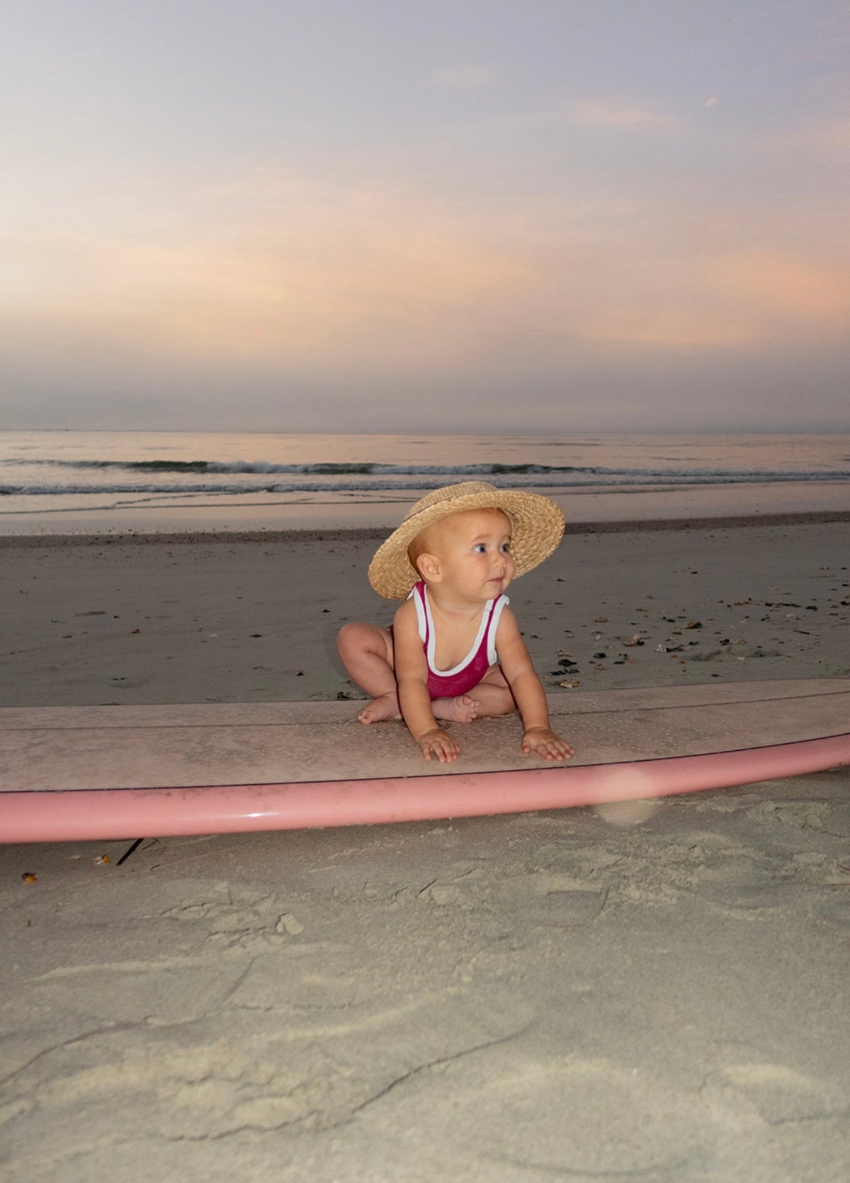 Charleston Mini One Piece- Strawberry Wine
