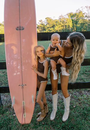 Ocean Isle One Piece- Sweet Tea