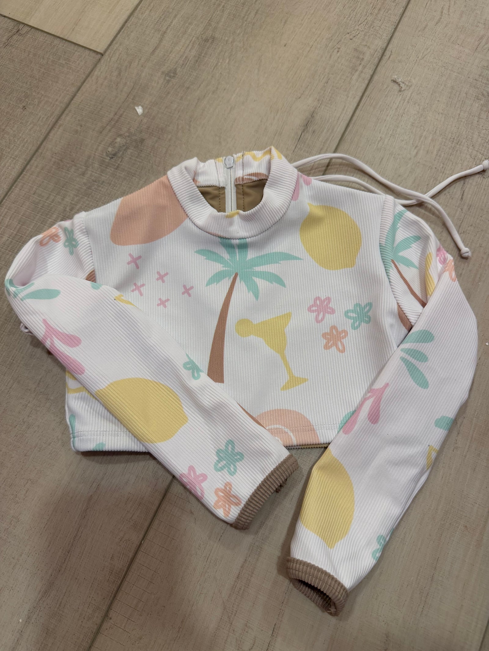 Lainsnow x The Last Mango - Mini Resort Top- Coconut Cove