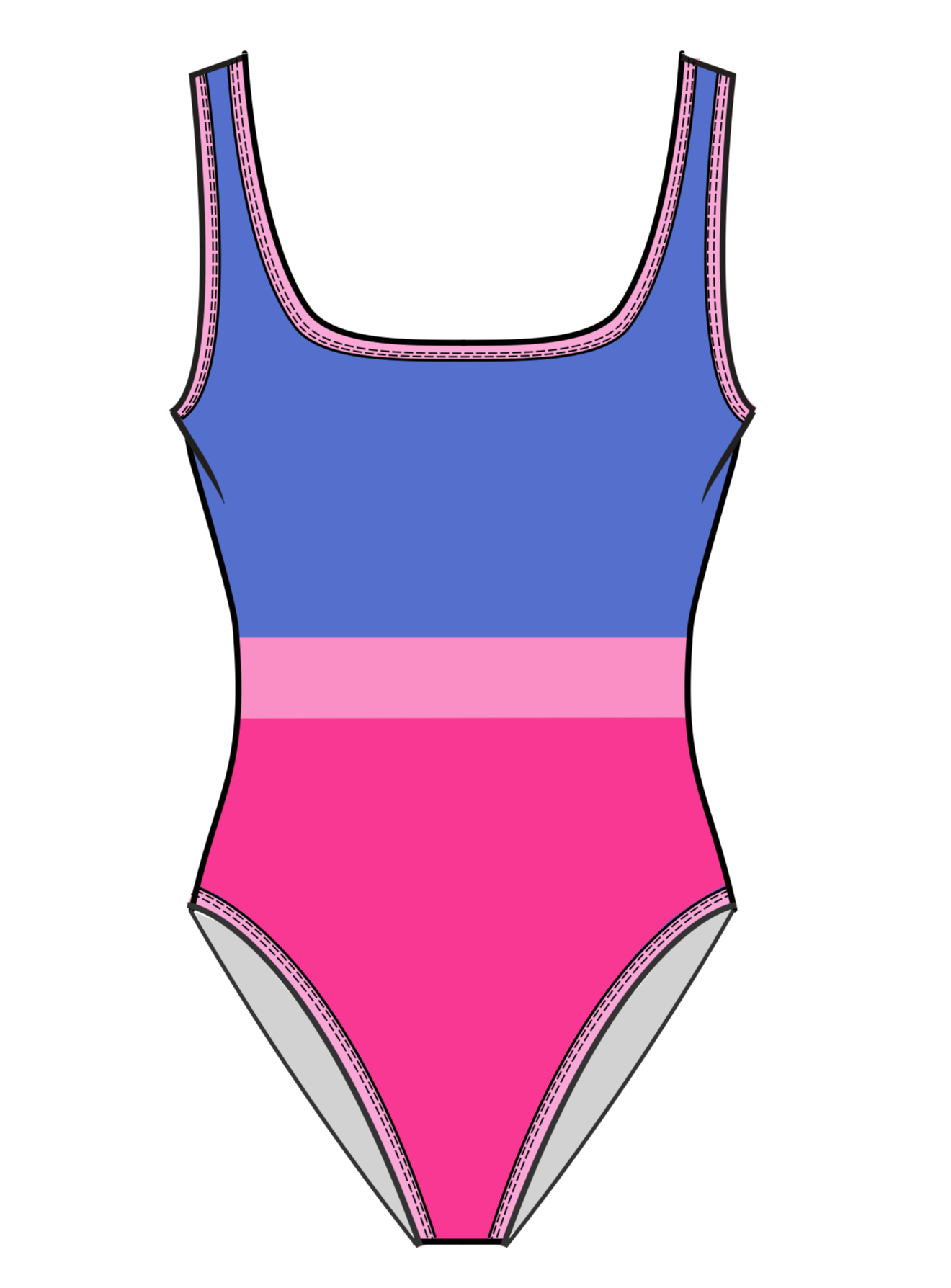 Ocean Isle One Piece - Açaí Berry
