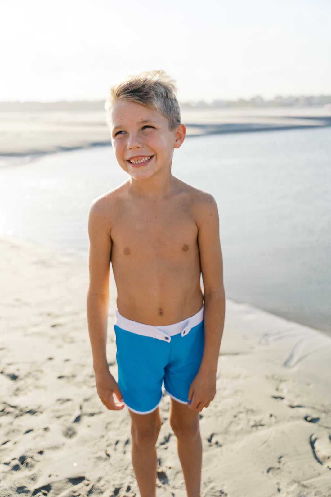 Mini Ro Trunks- Cobalt