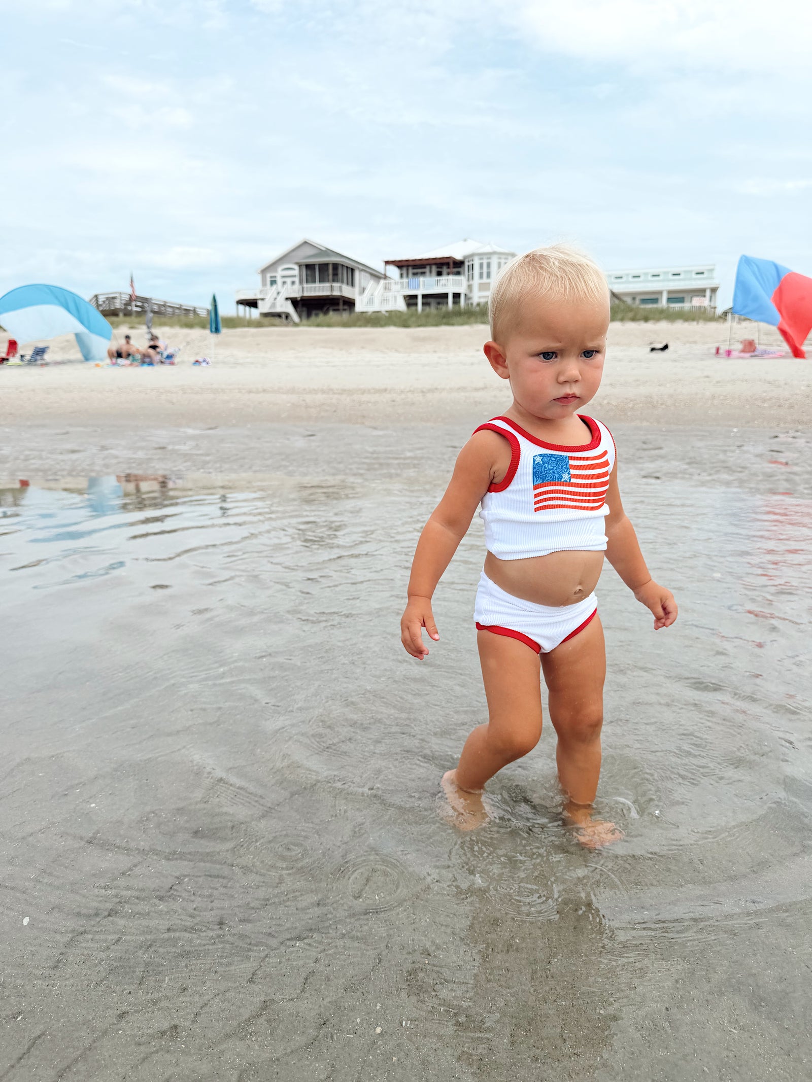 Mini Lain Bikini- American Honey