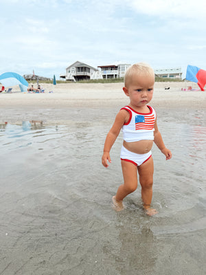 Mini Lain Bikini- American Honey