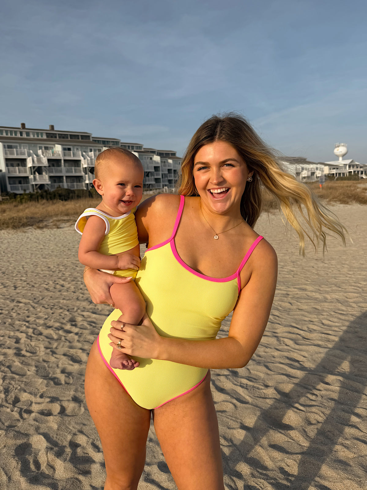 Figure Eight One Piece- Strawberry Lemonade